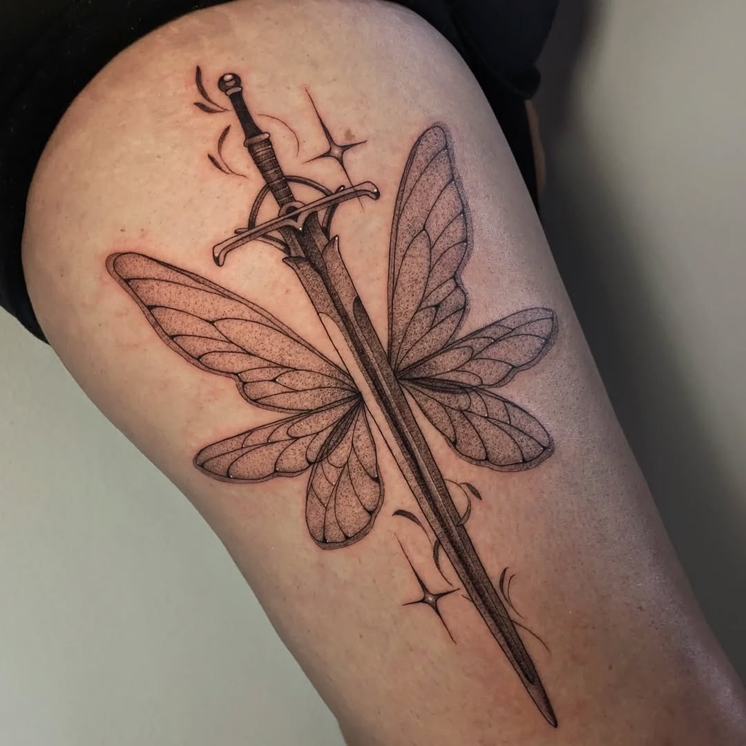 Tattoo by @jasdillonart — fine_line, dotwork
