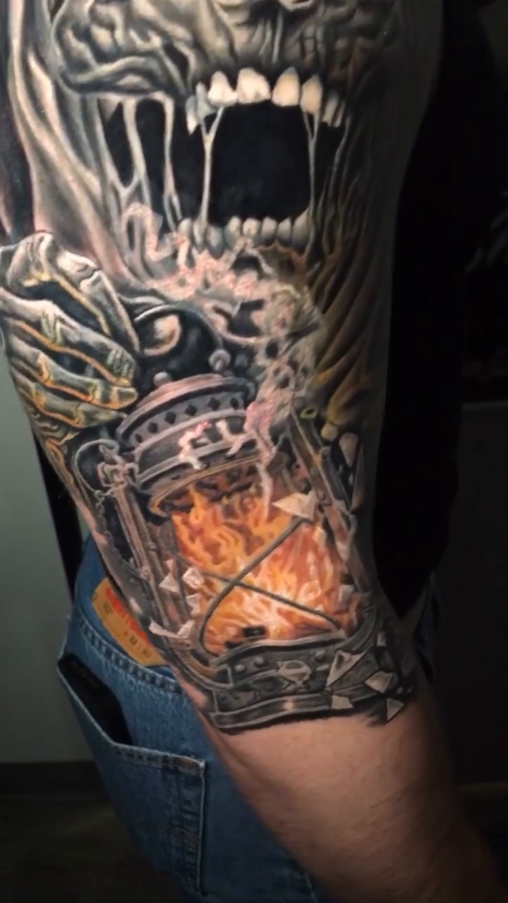 Tattoo by @josh_tattoo — realism, dark_realism