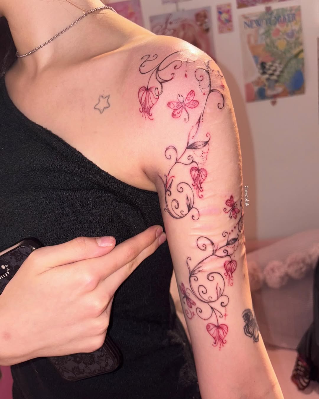 Tattoo by @neooink — fine_line, ornamental