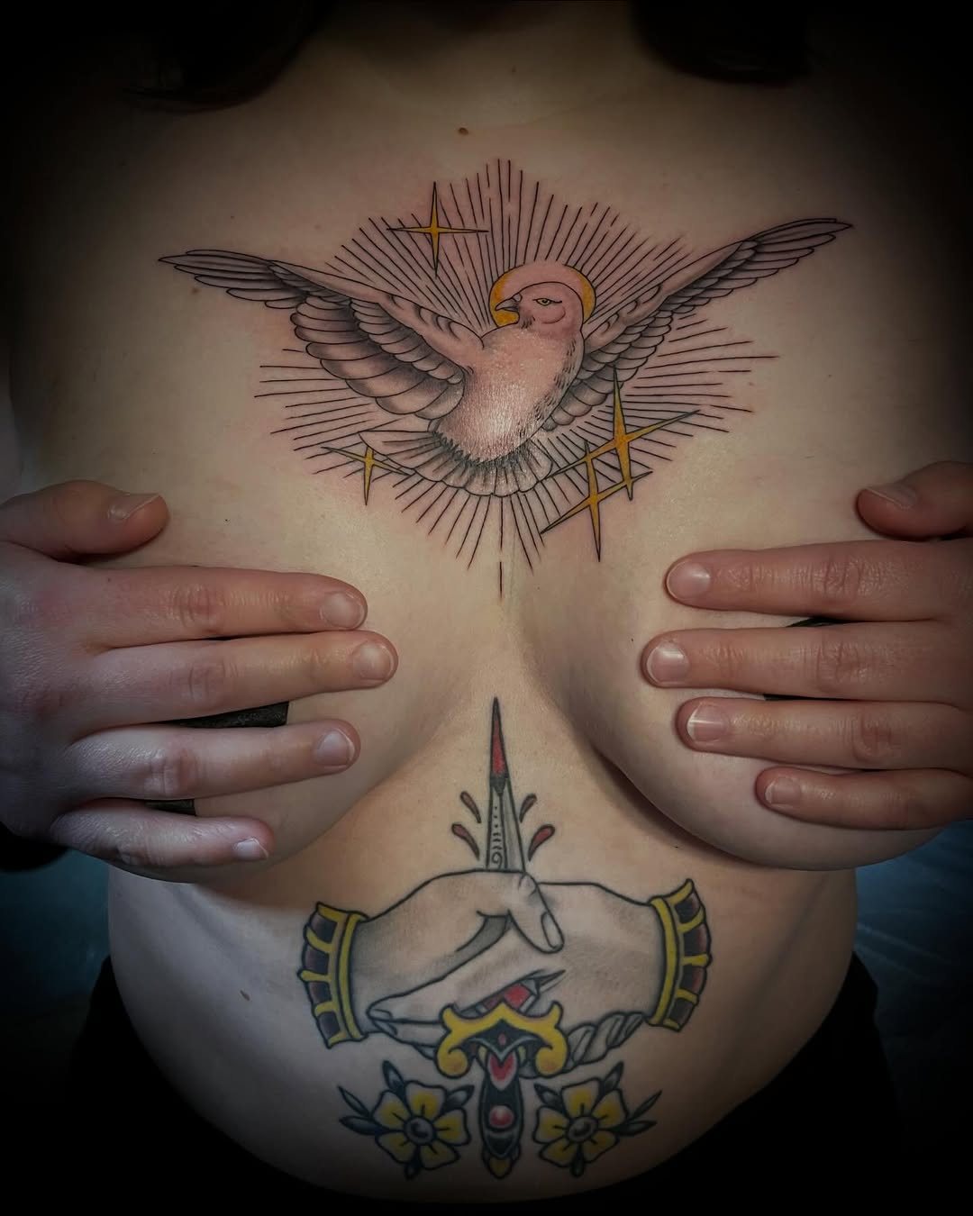 Tattoo by @jacobfinellitattoos — illustrative, american_traditional