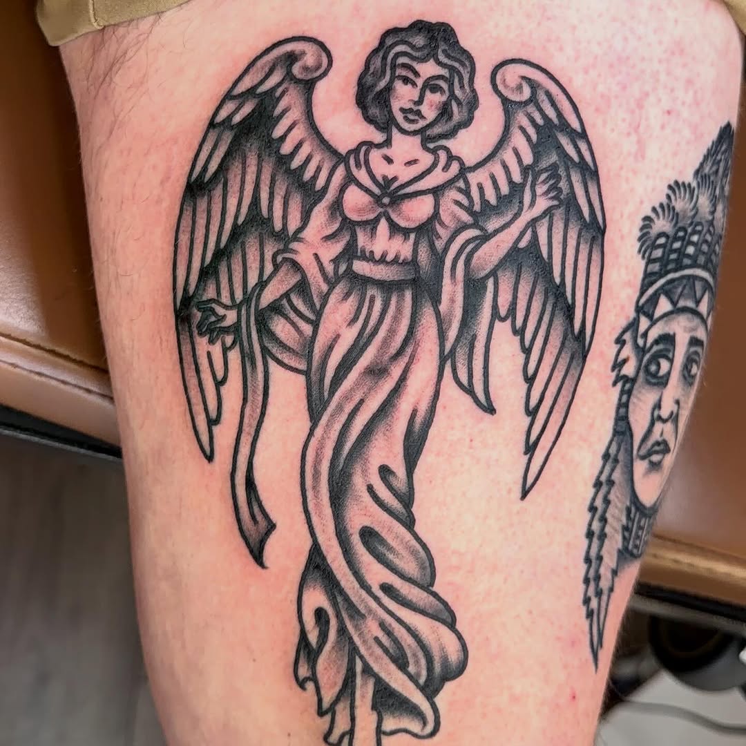 Tattoo by @craigsmithtattoos — american_traditional, black_and_grey