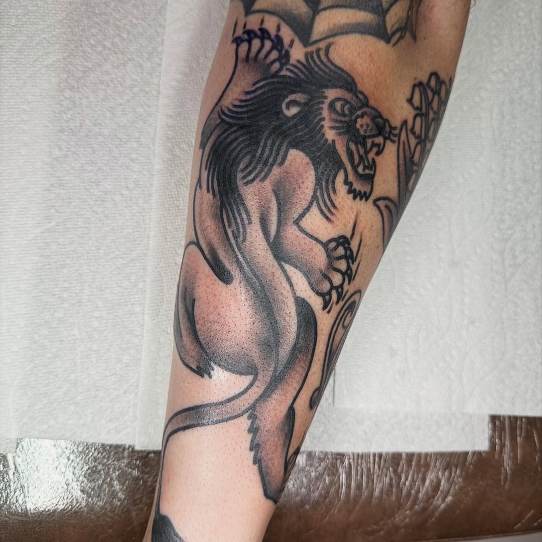 Tattoo by @craigsmithtattoos — black_and_grey, neo_traditional