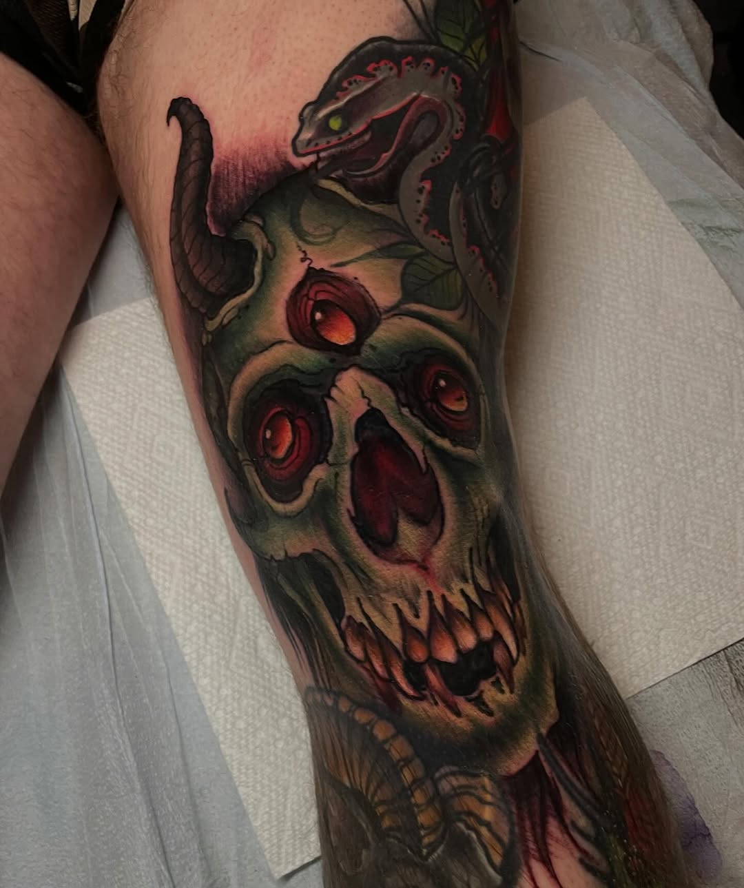 Tattoo by @ickabrams — dark_realism, neo_traditional