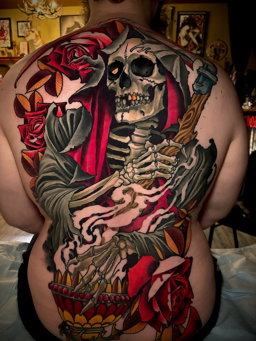 Tattoo by @jeffsaunderstattoo — american_traditional, neo_traditional