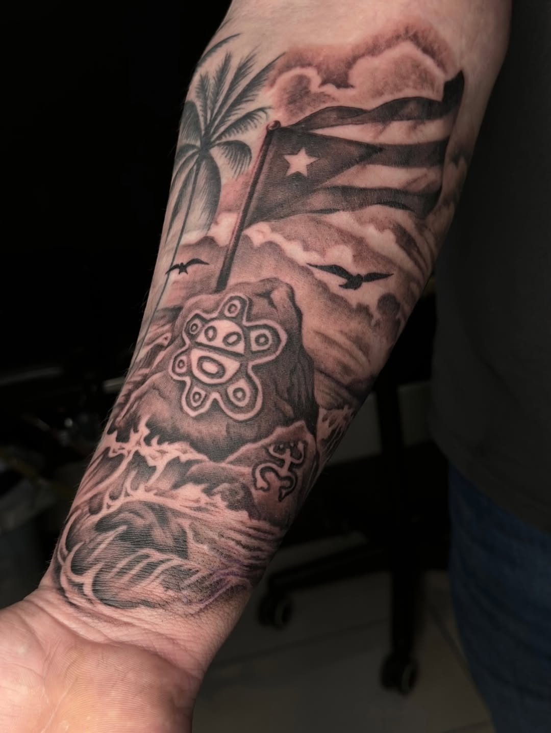 Tattoo by @av_tatts — black_and_grey, realism