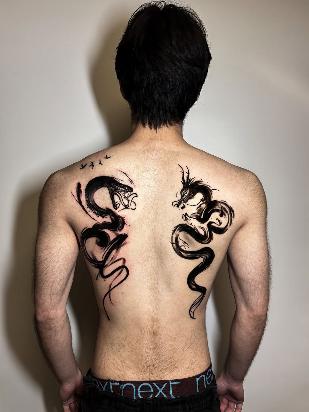 Tattoo by @seoulful_inc — blackwork, illustrative