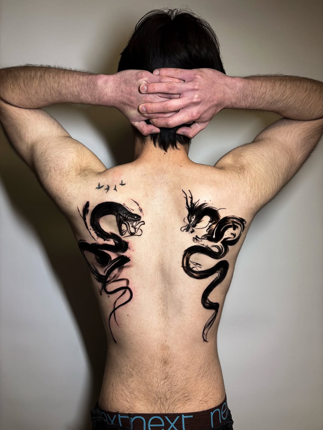 Tattoo by @seoulful_inc — blackwork, illustrative