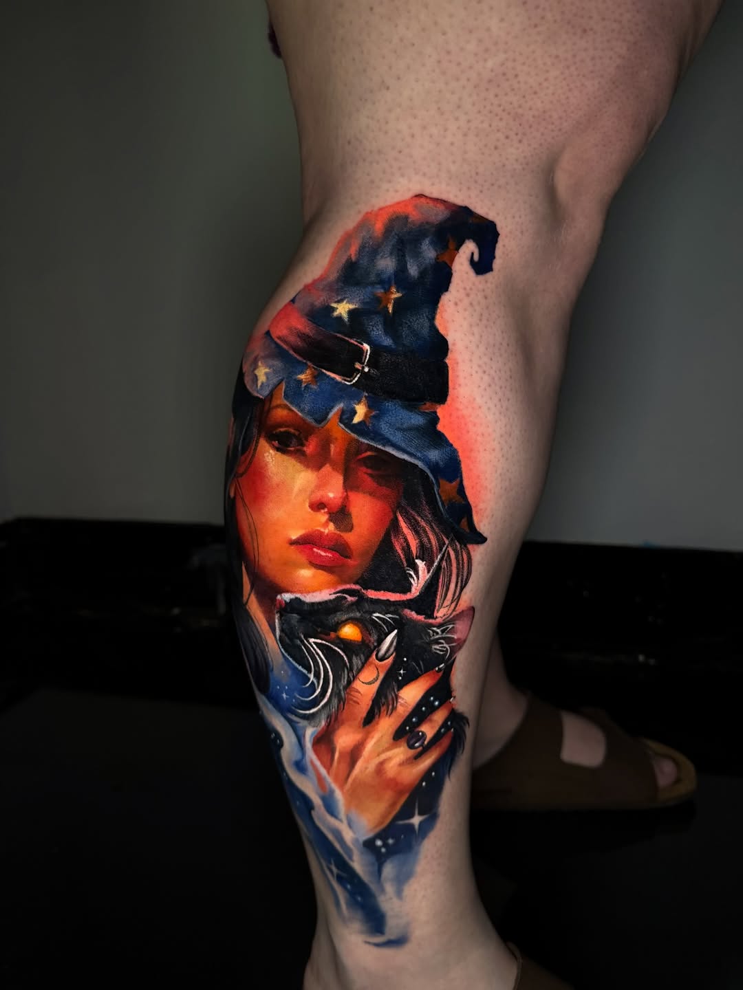 Tattoo by @ladysharktattoos — realism, dark_realism