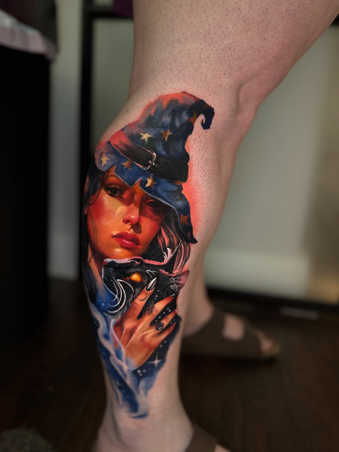 Tattoo by @ladysharktattoos — realism, dark_realism