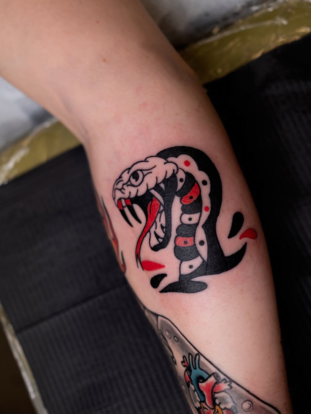 Tattoo by @sadcattattoo — american_traditional
