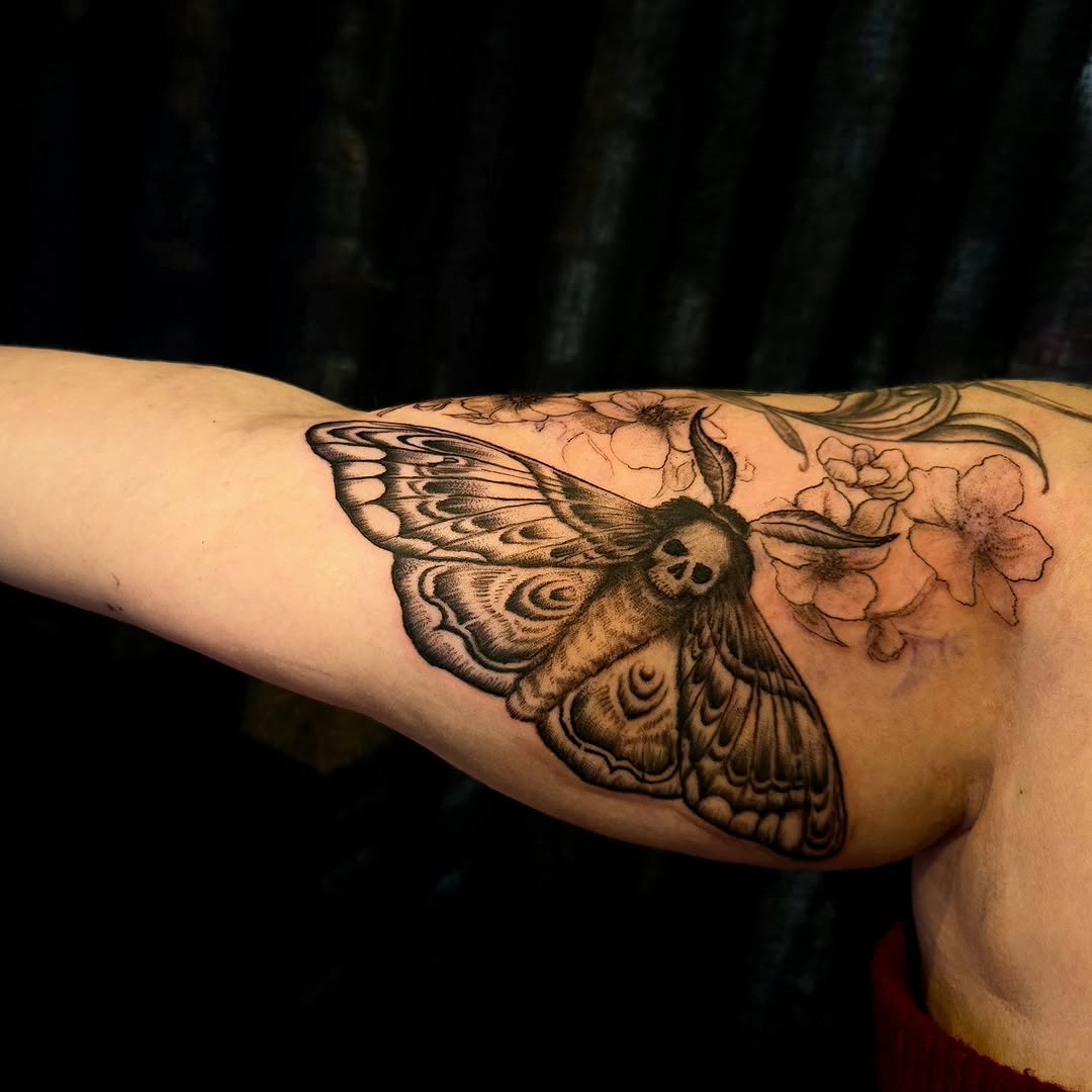 Tattoo by @americana_renegade — black_and_grey