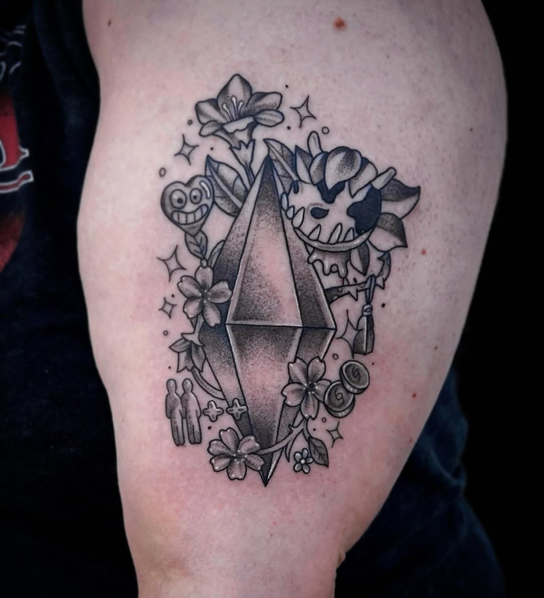 Tattoo by @tat2gh0ul โ black_and_grey, realism