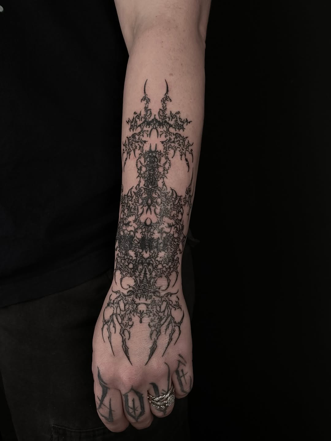Tattoo by @skinwalker.ta2 โ blackwork, illustrative