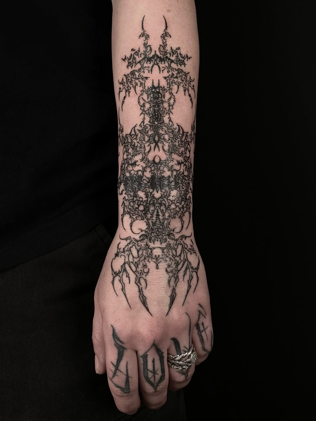 Tattoo by @skinwalker.ta2 โ blackwork, illustrative