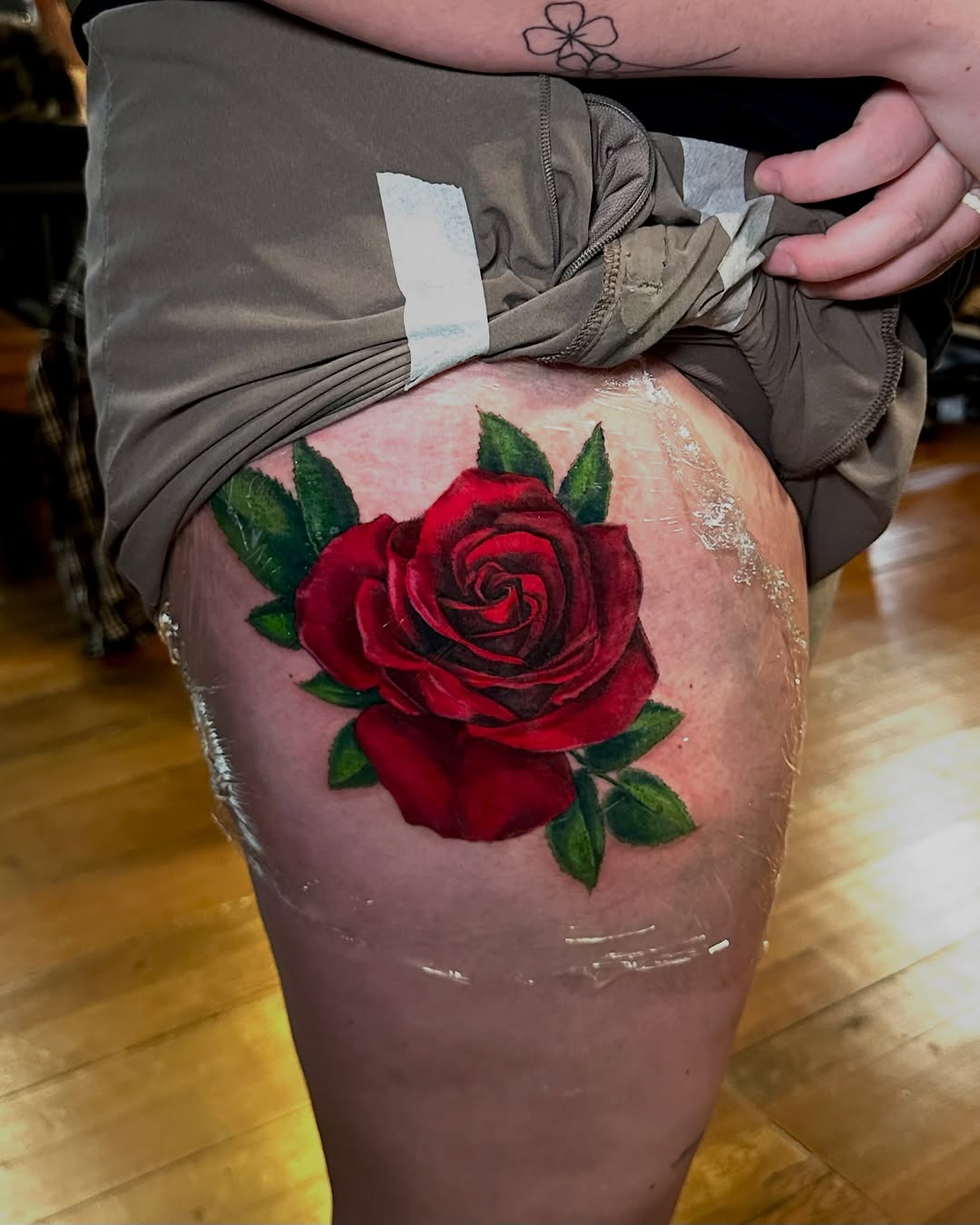 Tattoo by @blonde_pistol_ink — realism, black_and_grey