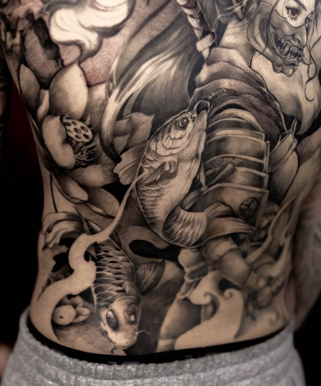 Tattoo by @1kc_laurenbeee β japanese_irezumi, realism