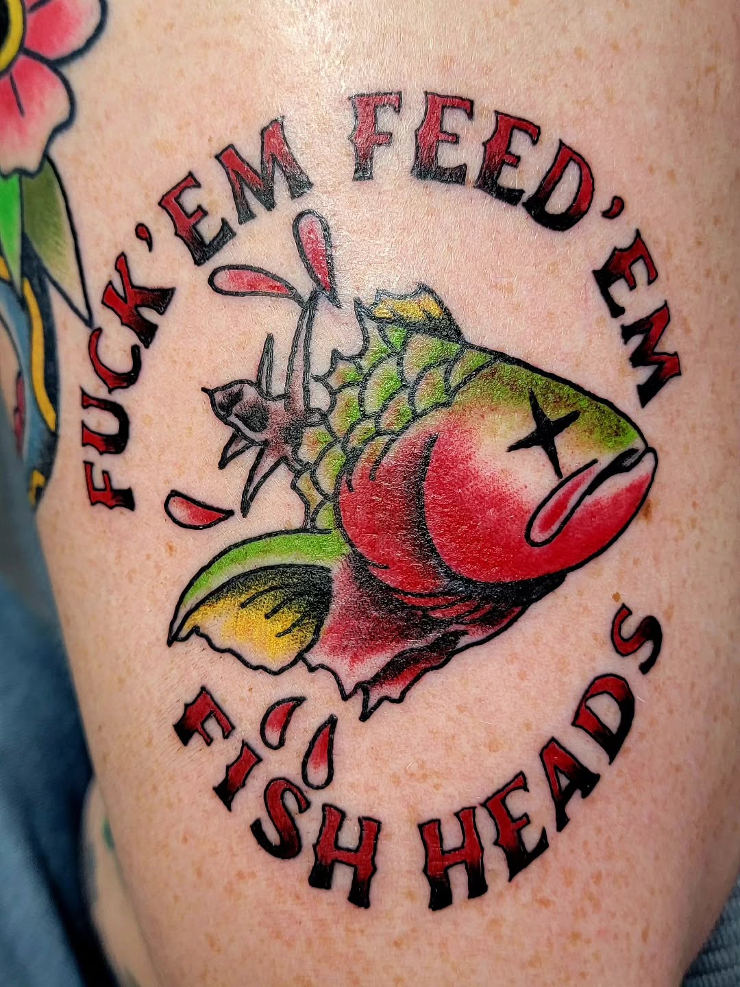 Tattoo by @painforsaletattooing_ — american_traditional