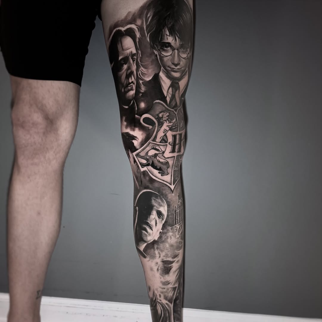 Tattoo by @jakethetattooer — realism, black_and_grey