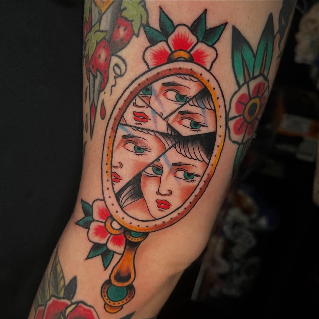 Tattoo by @robbdoodle — american_traditional, illustrative