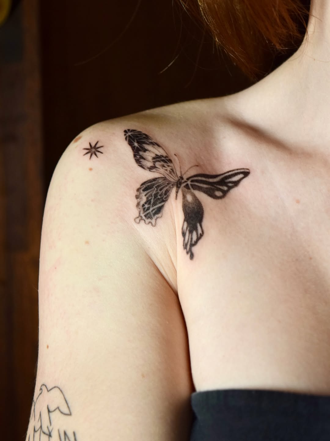 Tattoo by @oh_stella_oh — illustrative, black_and_grey