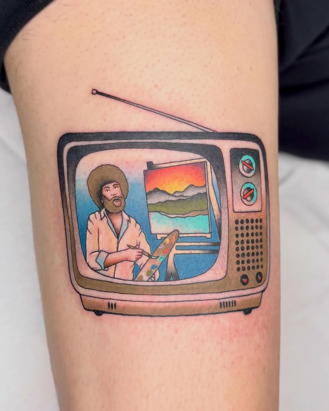 Tattoo by @curtisstairstattoo โ new_school, realism