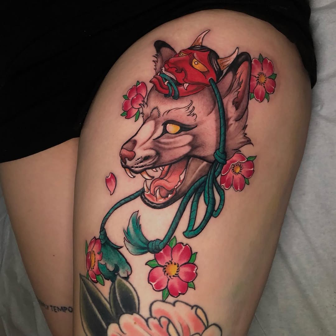 Tattoo by @aaronbtattoo — japanese_irezumi, neo_traditional
