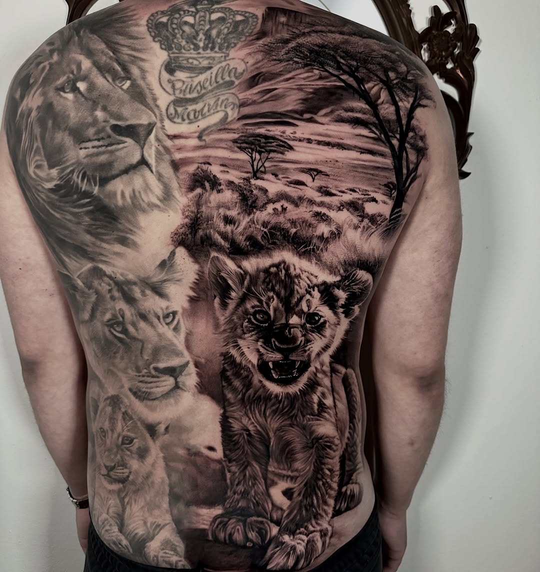 Tattoo by @giuseppe_gibi_bonelli — realism, black_and_grey