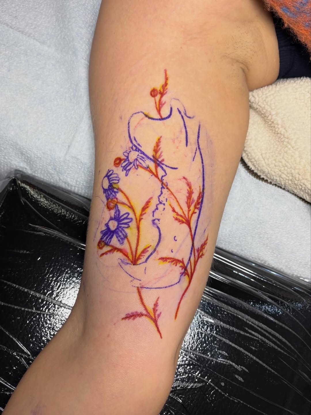 Tattoo by @torielyceart — fine_line