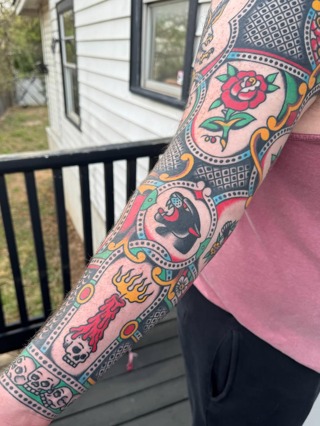 Tattoo by @james_tattooer — american_traditional, illustrative