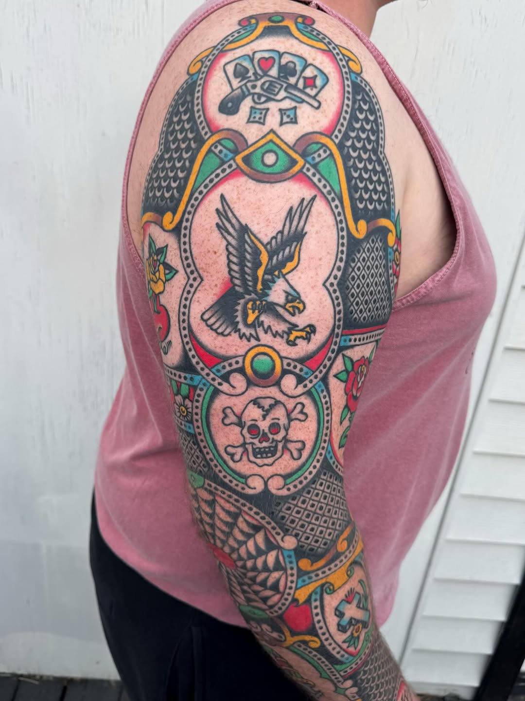Tattoo by @james_tattooer — american_traditional, illustrative