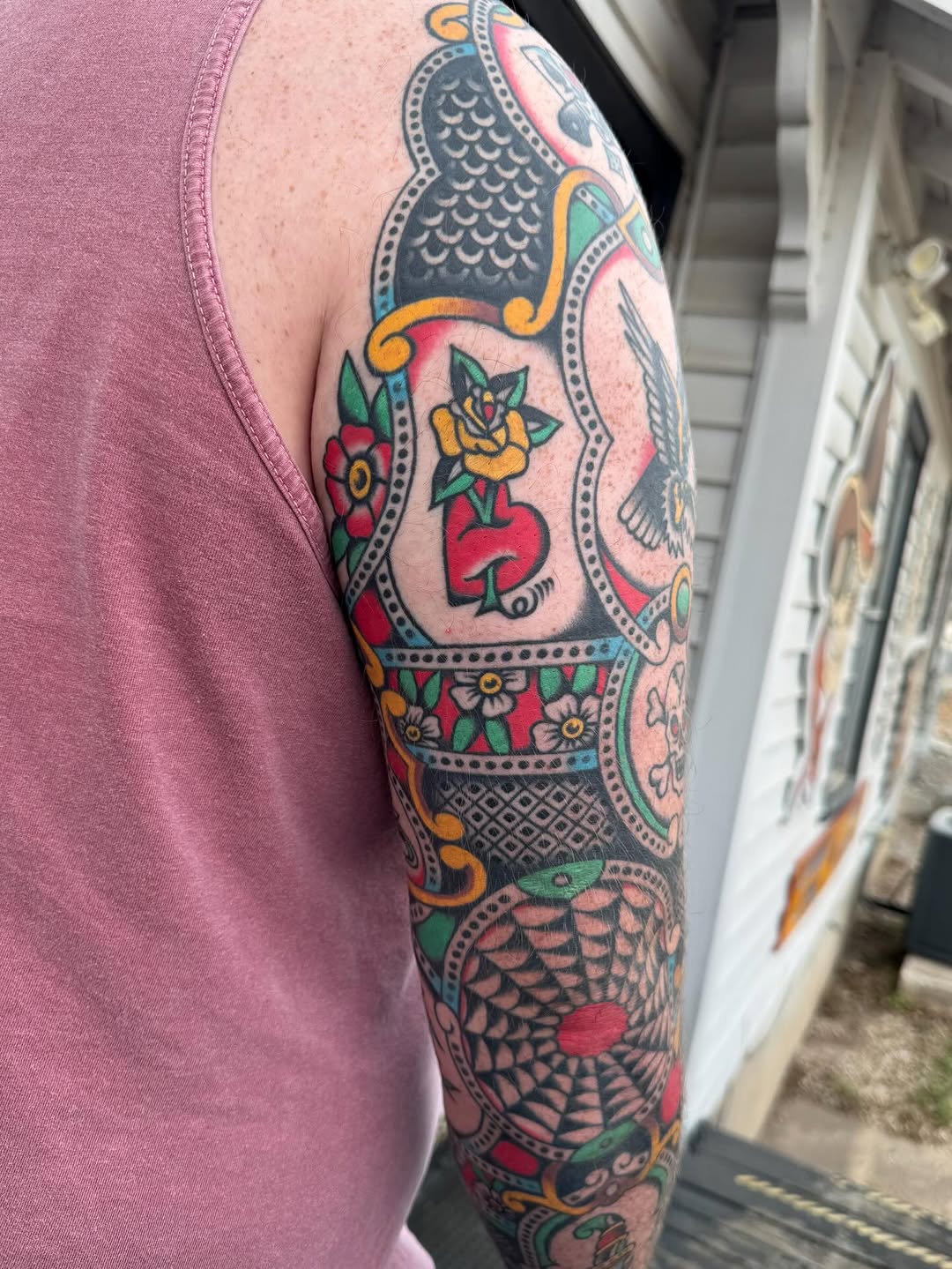 Tattoo by @james_tattooer — american_traditional, illustrative