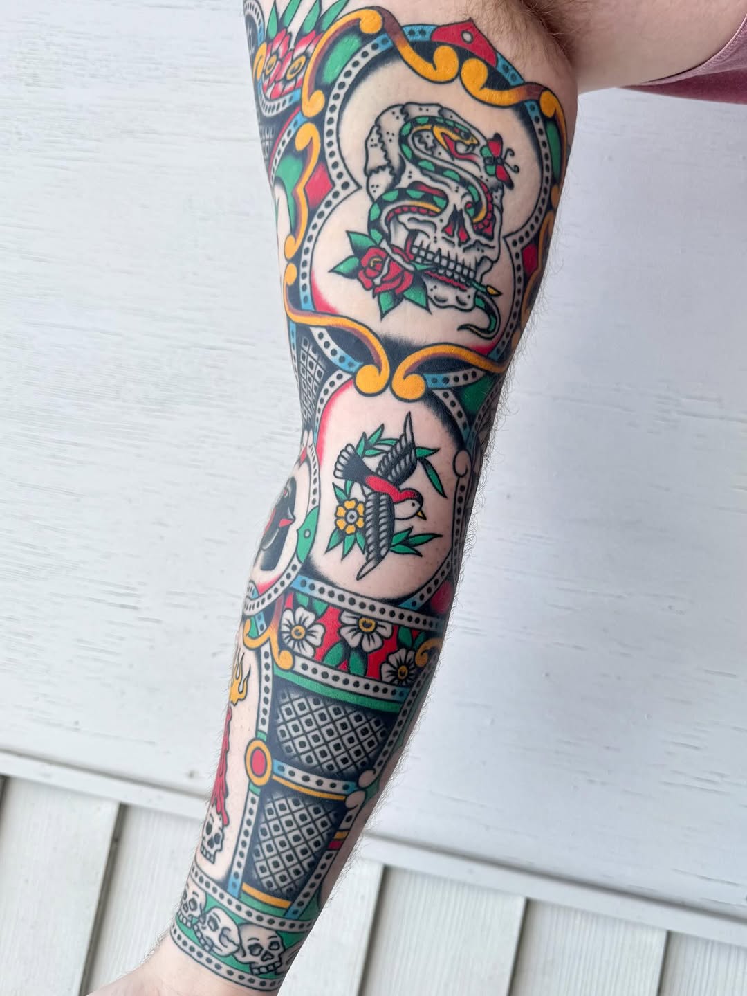 Tattoo by @james_tattooer — american_traditional, illustrative