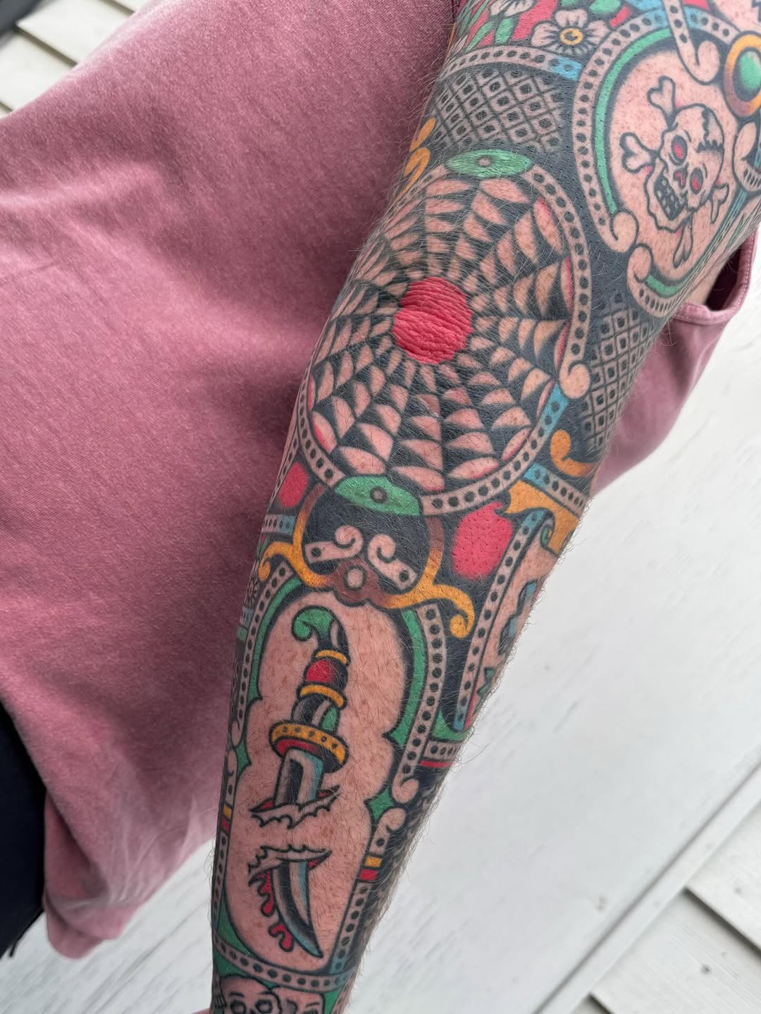Tattoo by @james_tattooer — american_traditional, illustrative
