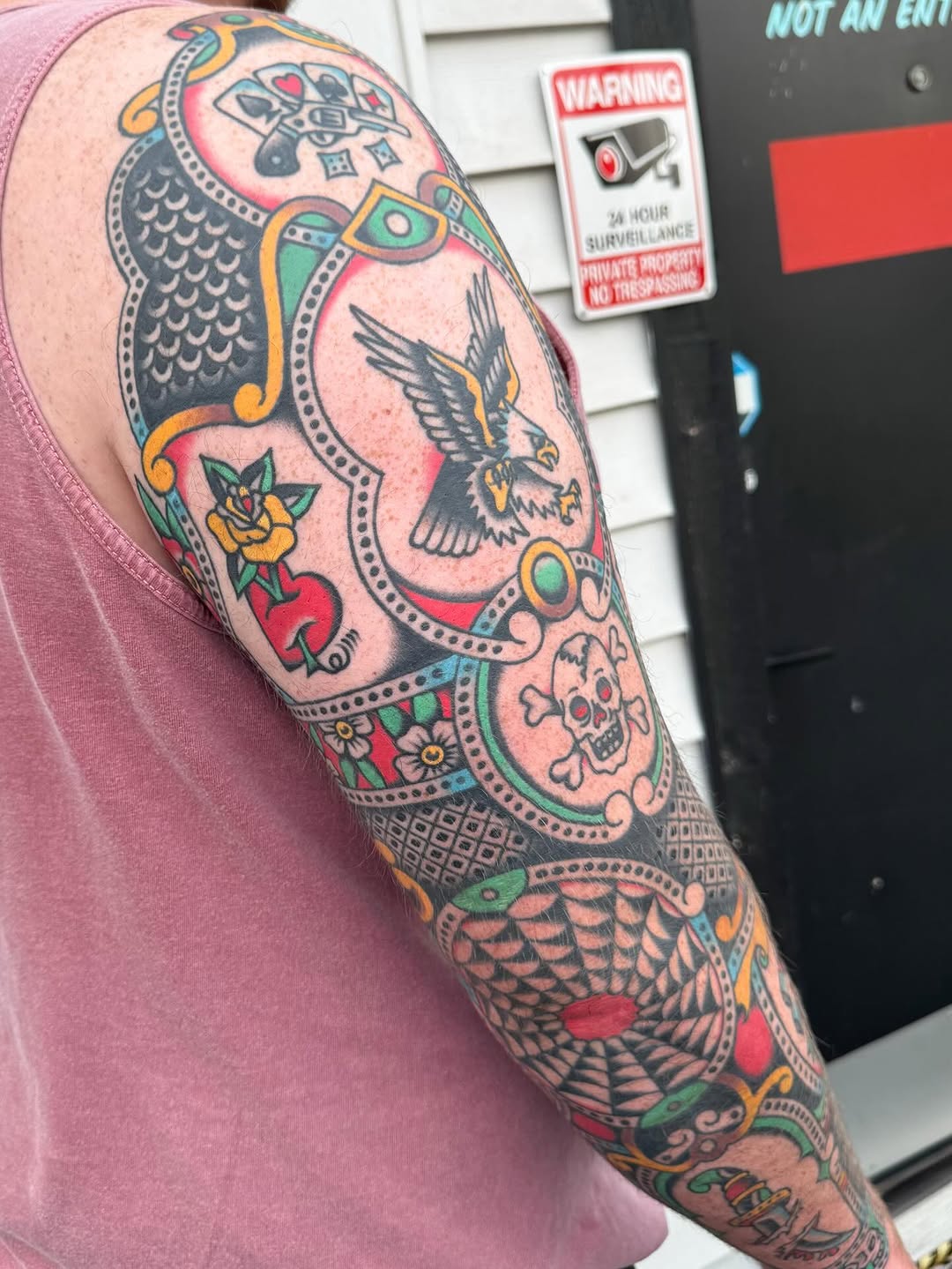 Tattoo by @james_tattooer — american_traditional, illustrative