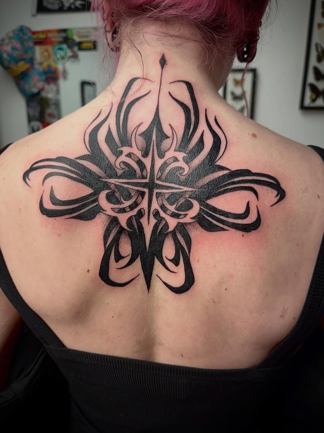 Tattoo by @tattoosbyjacklyn — blackwork, tribal