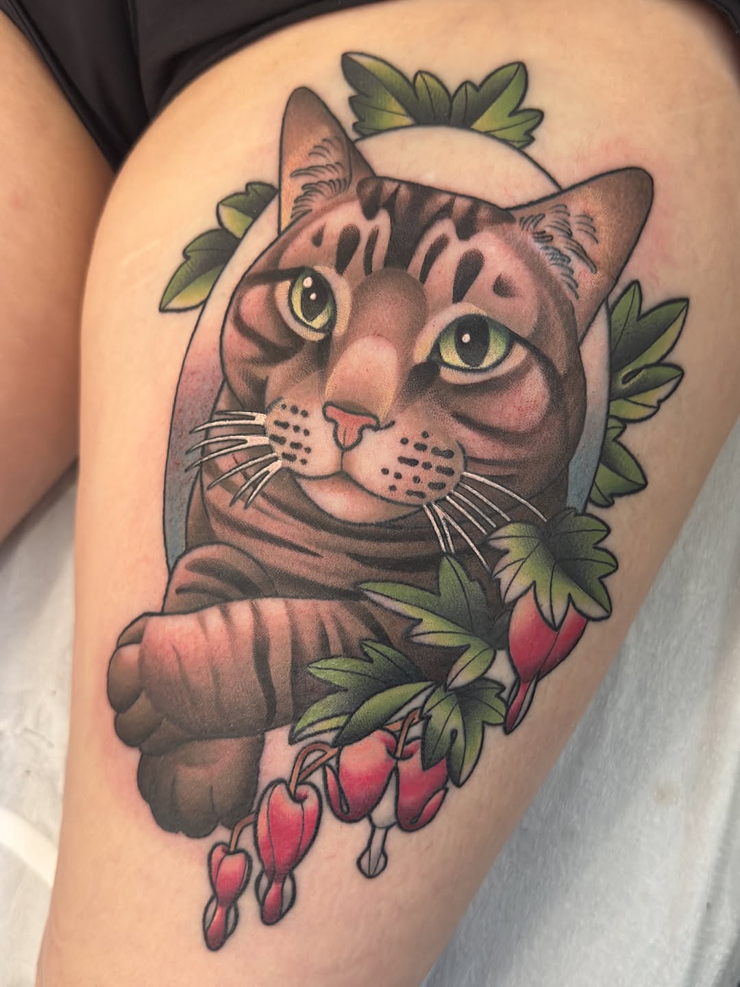 Tattoo by @amyjeantattoos — realism, neo_traditional