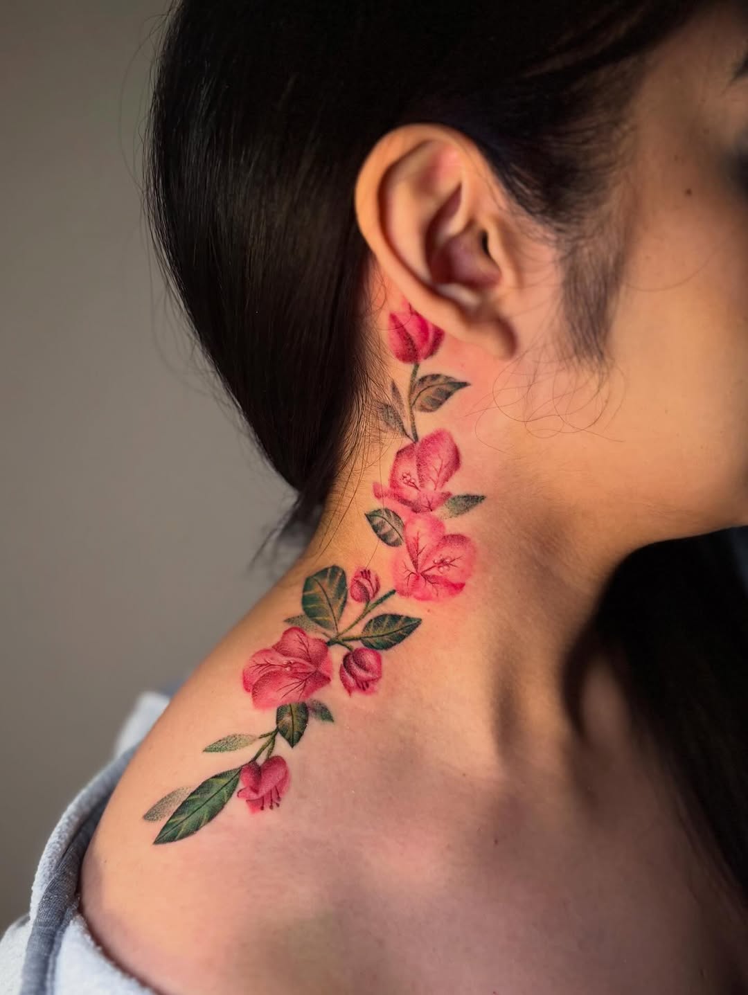 Tattoo by @namboink — illustrative, fine_line