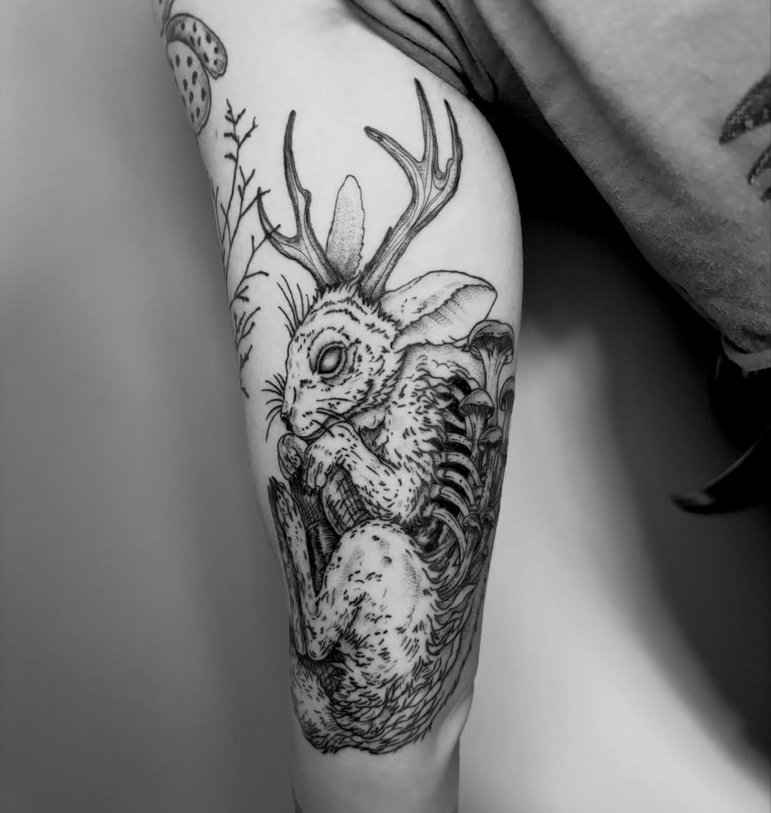 Tattoo by @x_bryan_black_x — blackwork