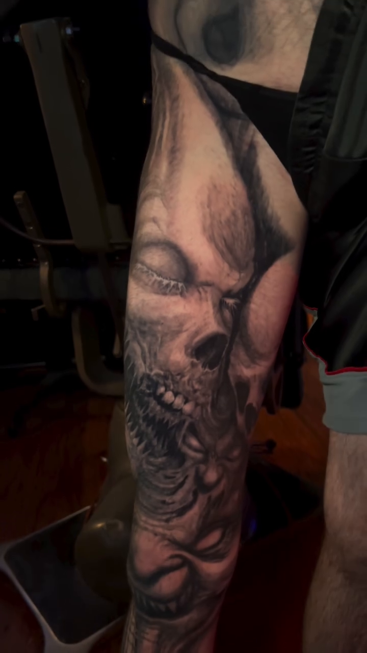 Tattoo by @paulbooth — dark_realism, black_and_grey