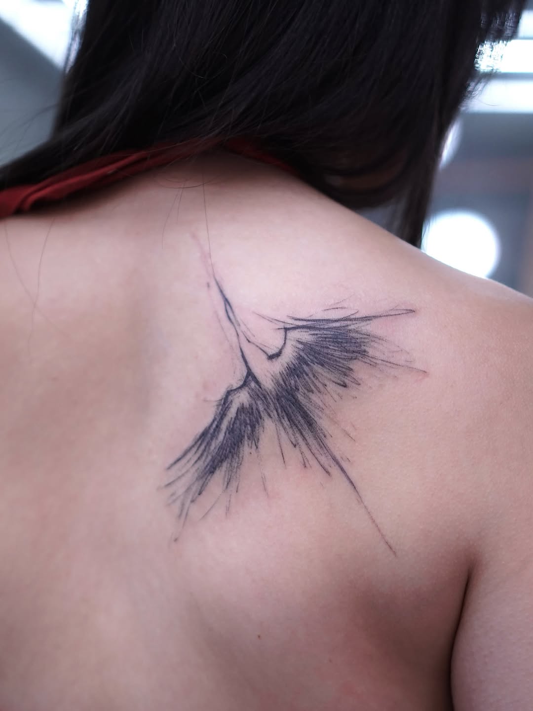 Tattoo by @0one_tattoo — illustrative, sketch