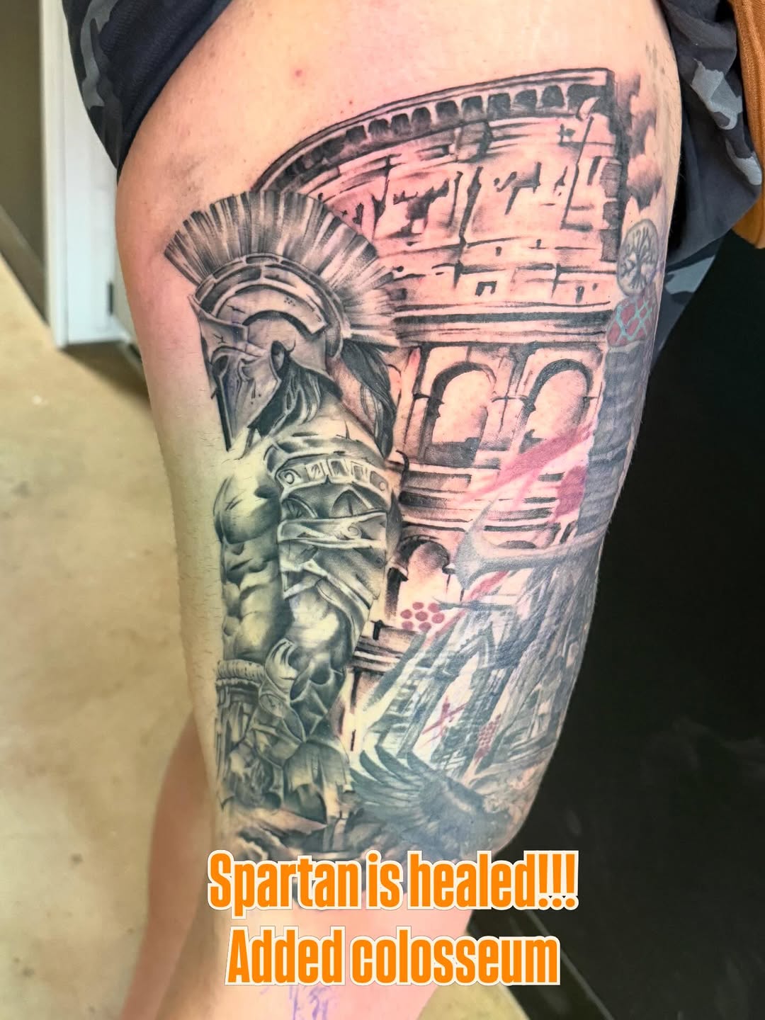 Tattoo by @smfctattoo โ realism, black_and_grey