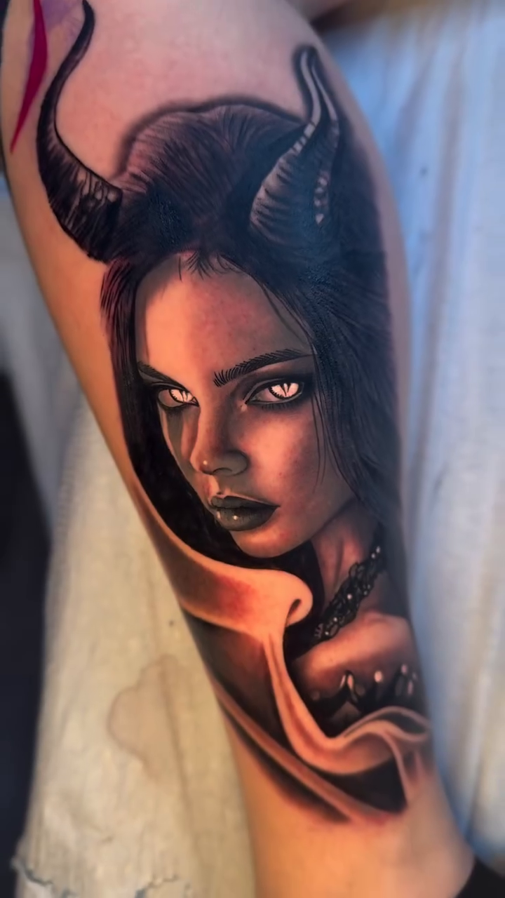 Tattoo by @taystattoos — realism, black_and_grey