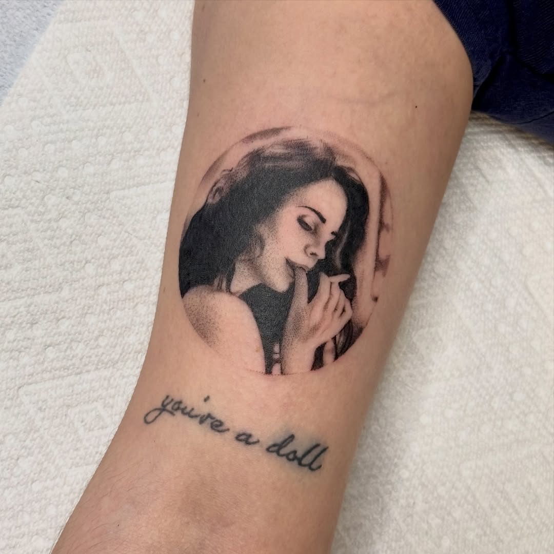 Tattoo by @_haloink_ — realism, black_and_grey