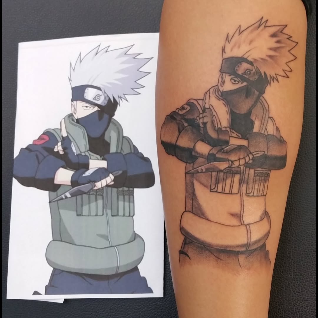 Tattoo by @tattoodennis76 — anime
