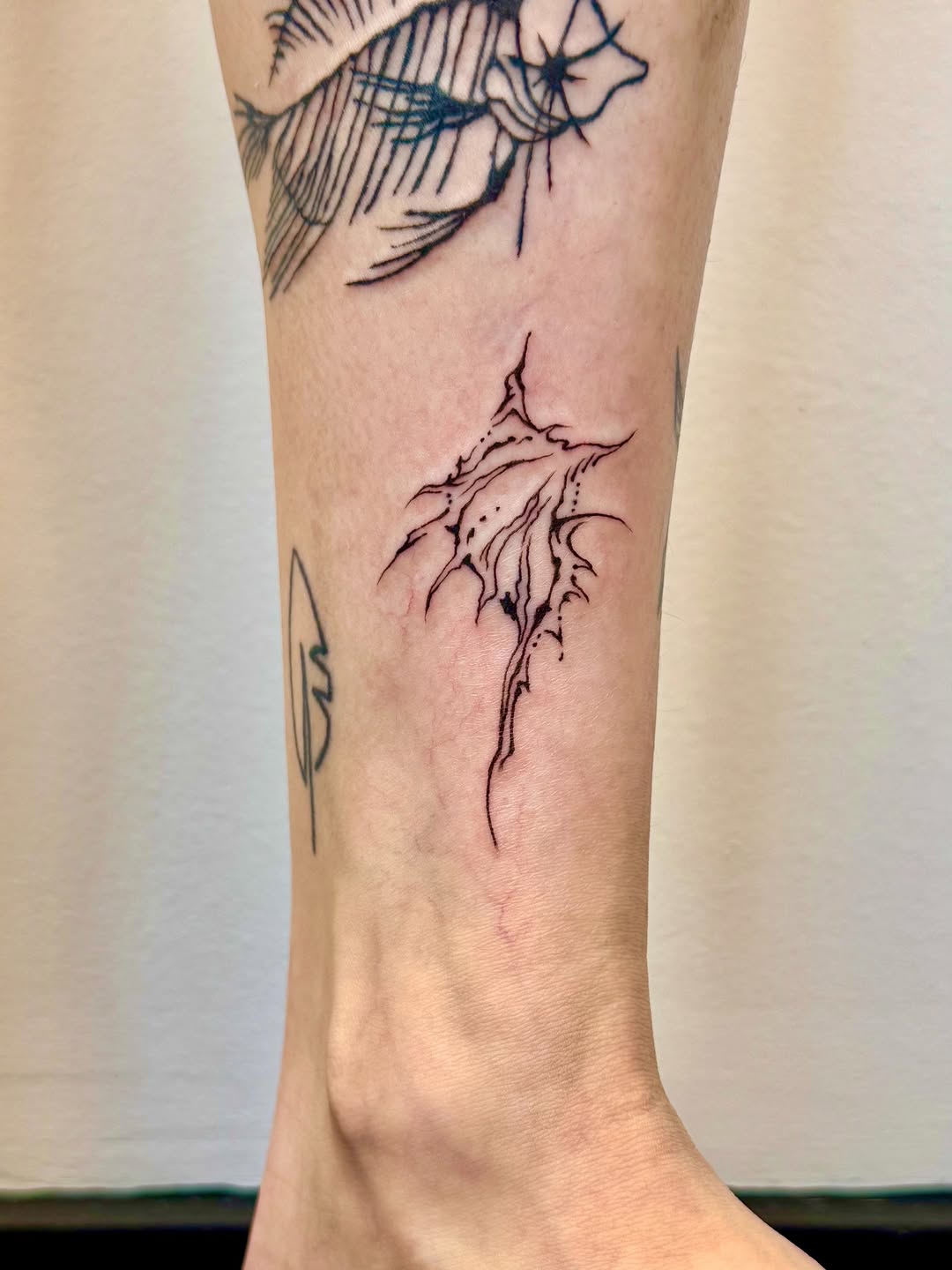 Tattoo by @growthriing โ fine_line, sketch
