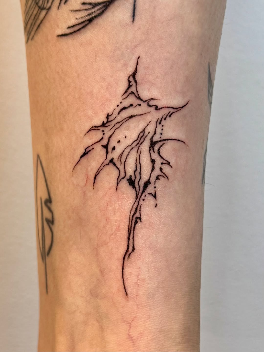 Tattoo by @growthriing โ fine_line