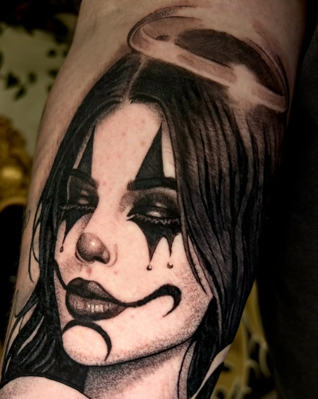 Tattoo by @cryptid.tattoo — black_and_grey, realism