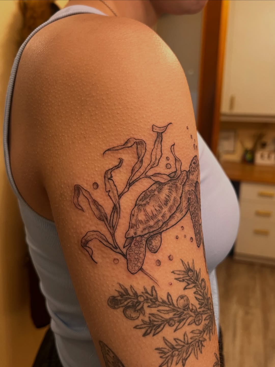 Tattoo by @kelsi_hooper_tattoo — fine_line