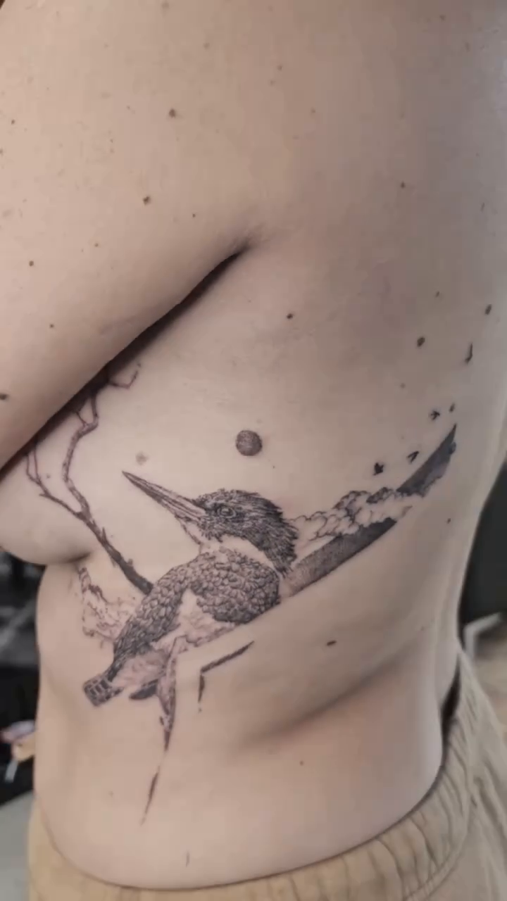 Tattoo by @hinstzart — dotwork, realism