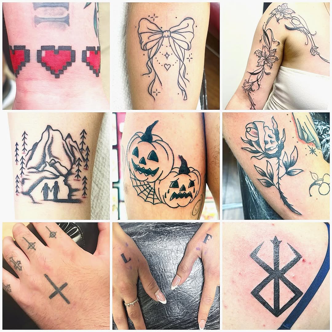 Tattoo by @atomicpanthertattoos — fine_line, minimalist
